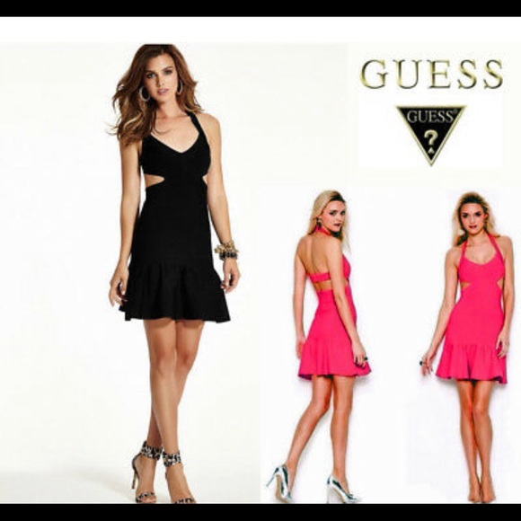 GUESS Bandage dress with side cutouts size S - Picture 1 of 9
